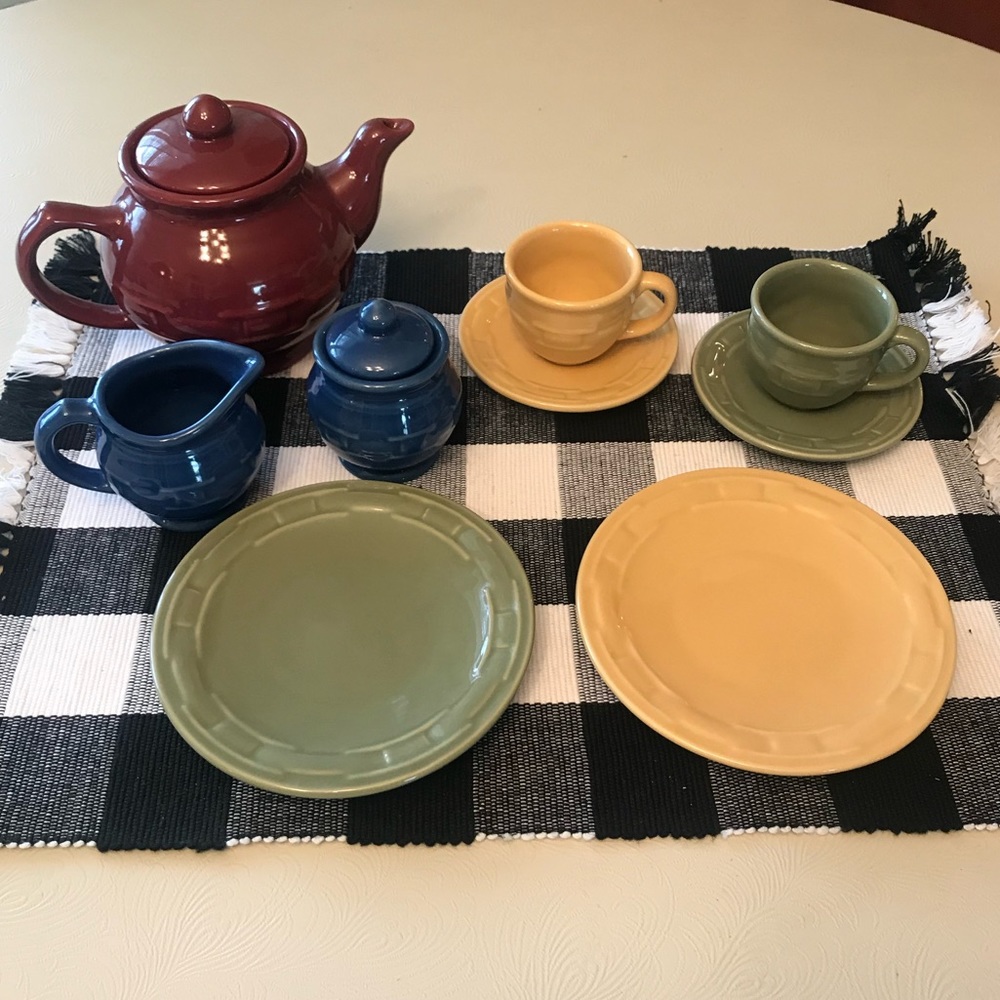 Longaberger Tea Party Set